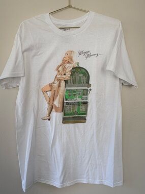 Megan Moroney White Graphic Short-Sleeve Tee